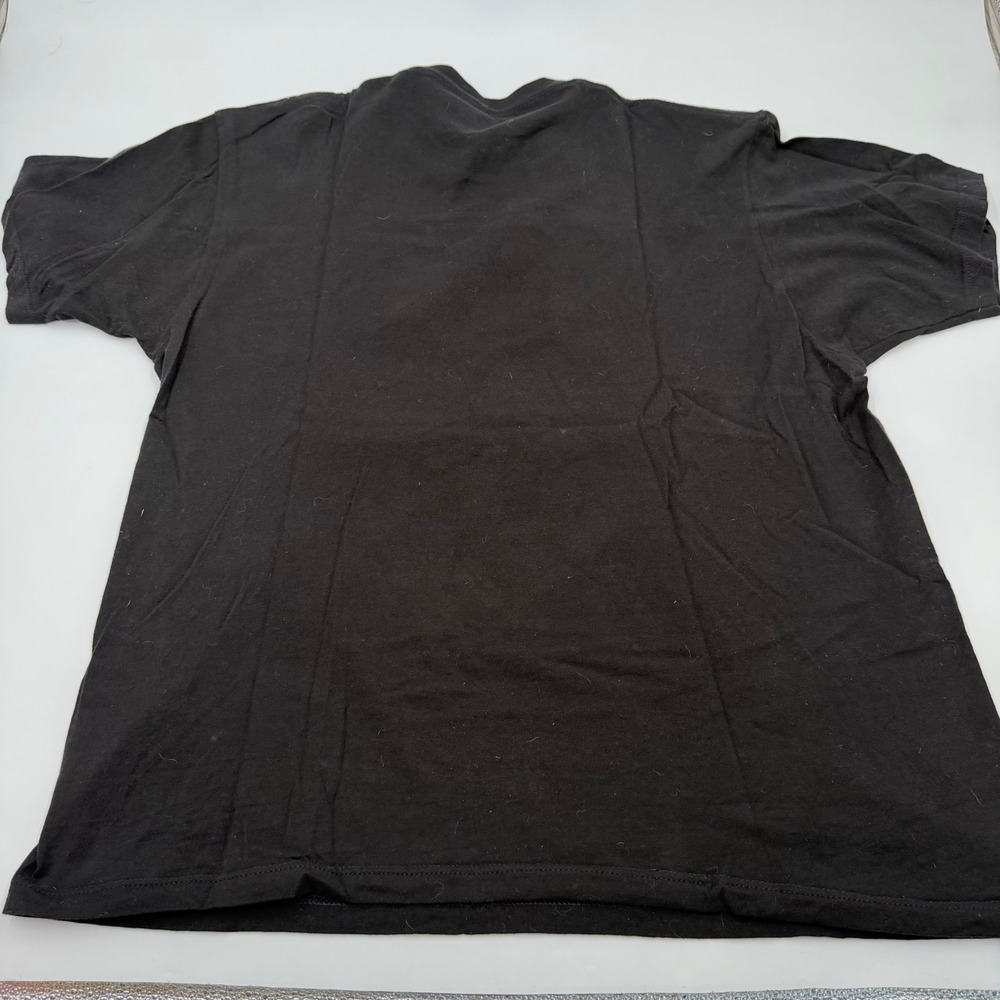 Motley Crue Tultex Black Graphic T-Shirt Mens XL Rock Band Theater Masks 202 - Picture 8 of 8